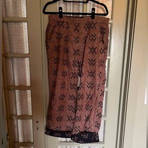 Ace & Jig XL pants in Sampler textile.